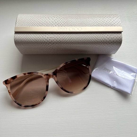 Jimmy Choo women’s sunglasses with cloth and case - Picture 1 of 8